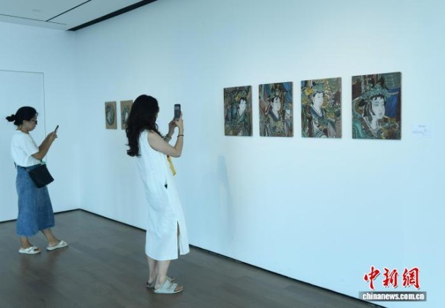 重慶：永樂宮壁畫藝術特展吸引民眾參觀